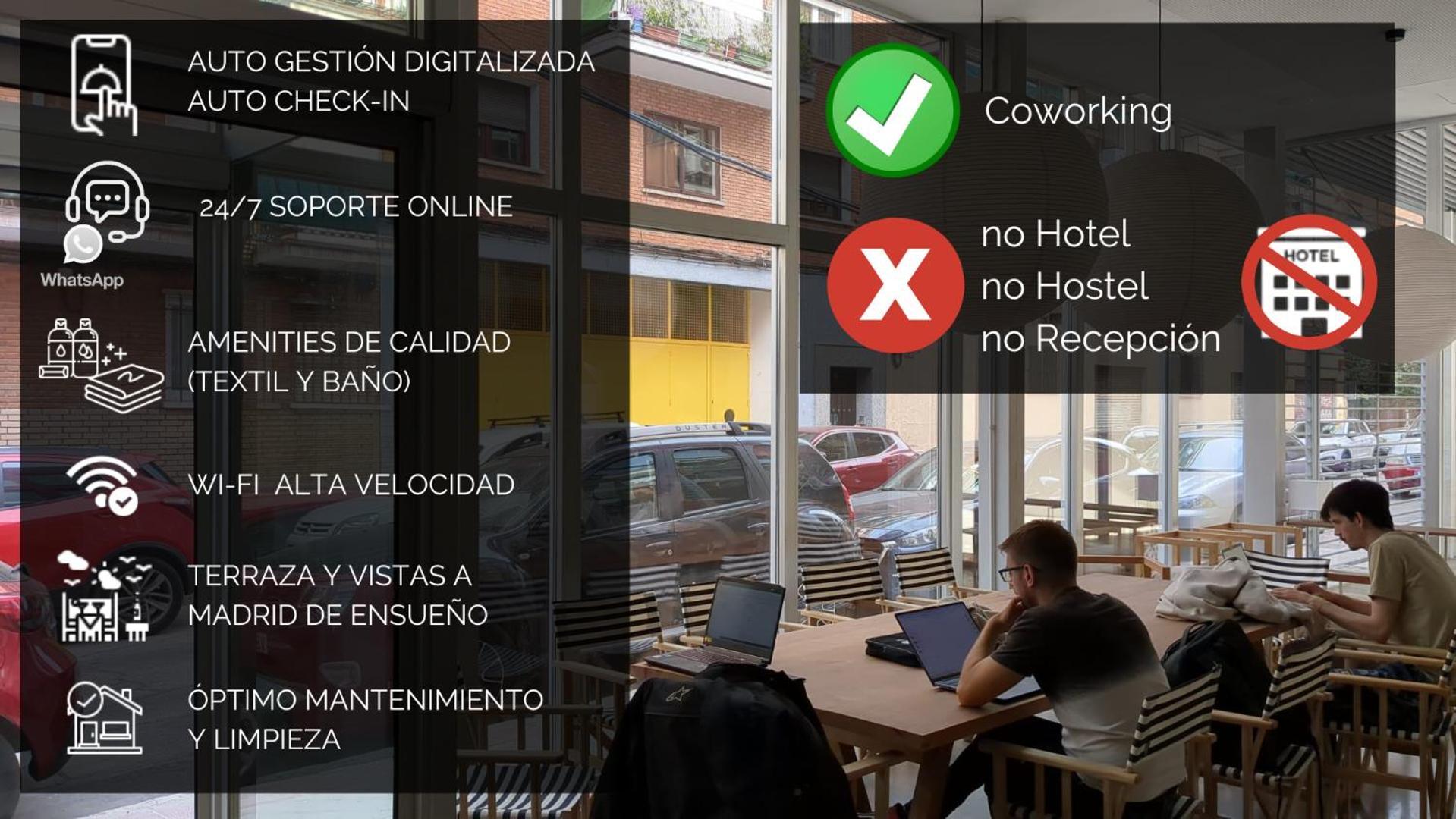 Madrid Live Coworking - Self Service - Eksteriør bilde